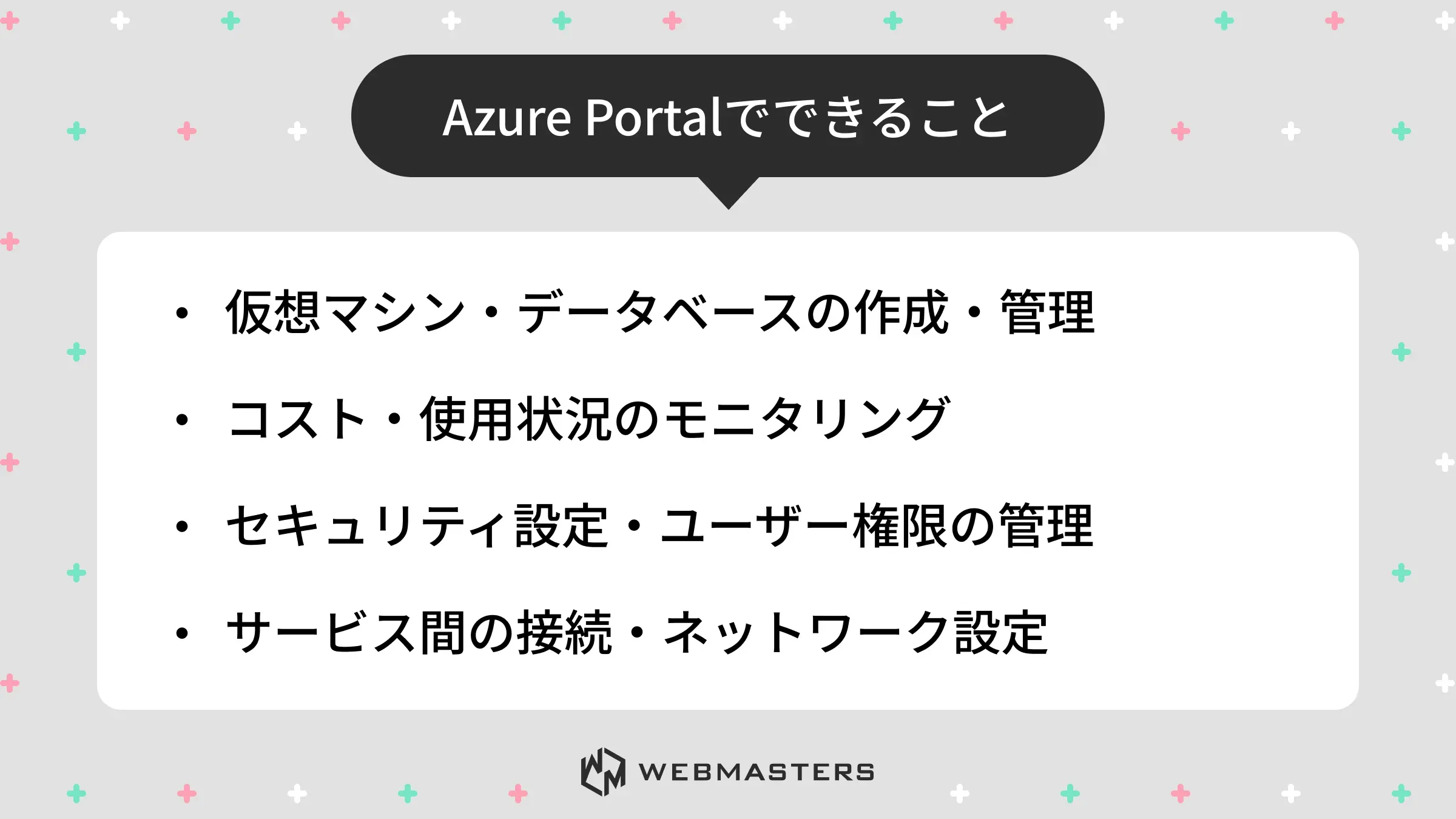 Azure Portalでできること