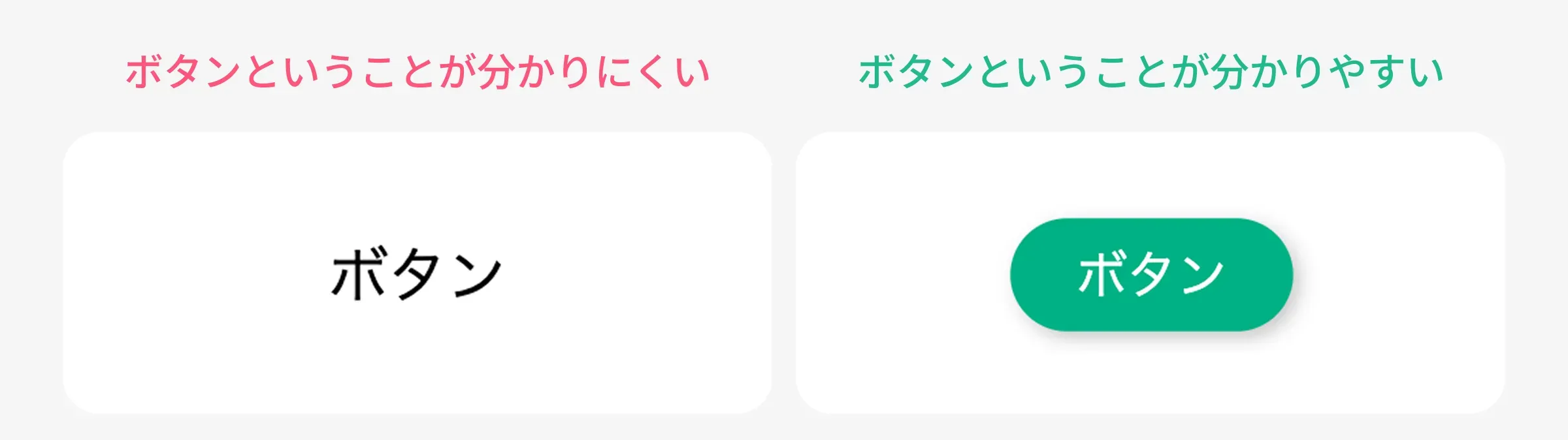 ボタン比較