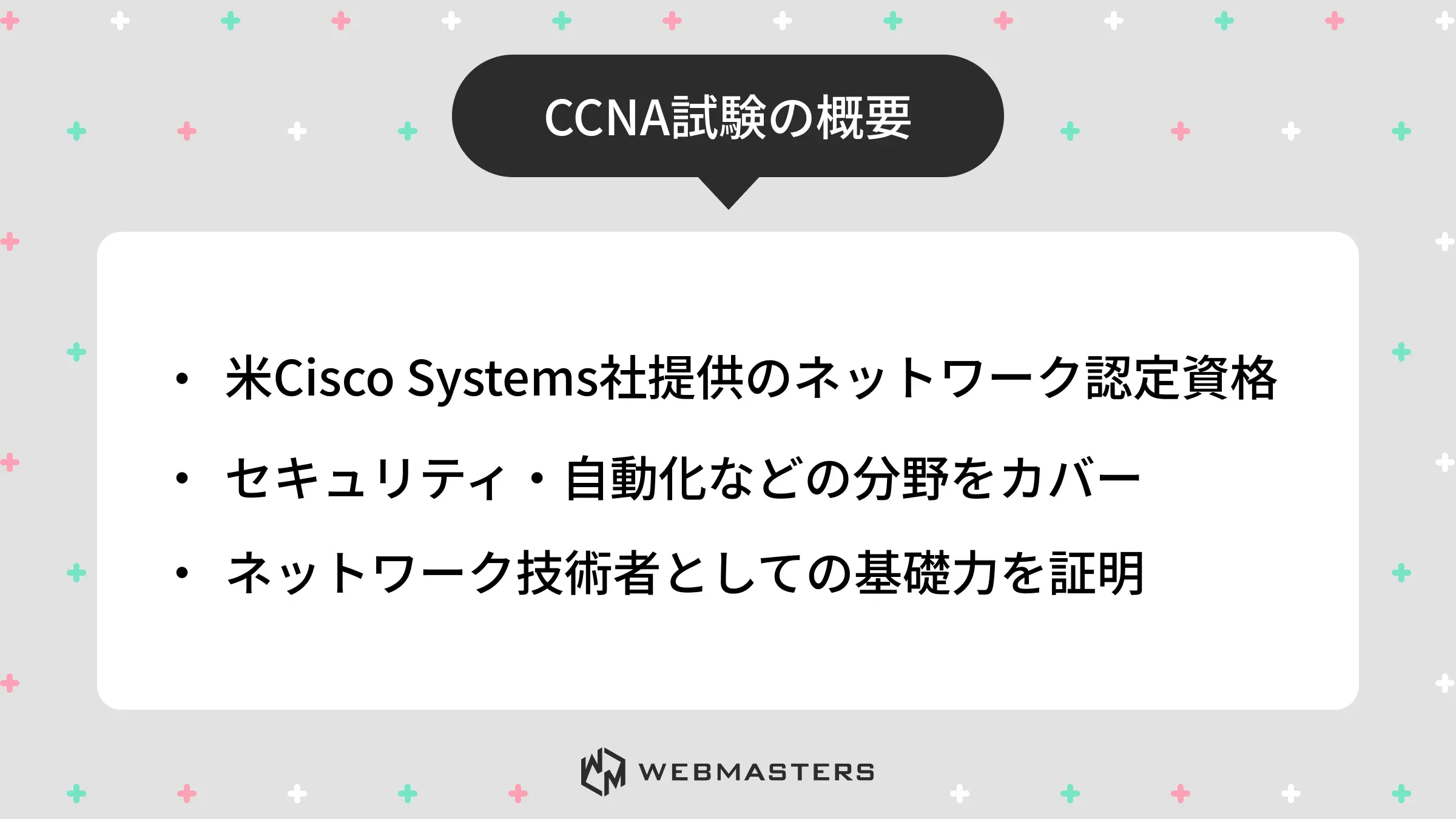 CCNA試験の概要