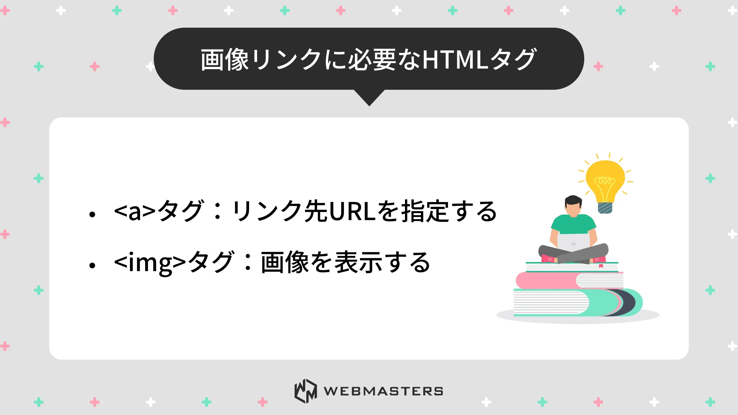 画像リンクに必要なHTMLタグ